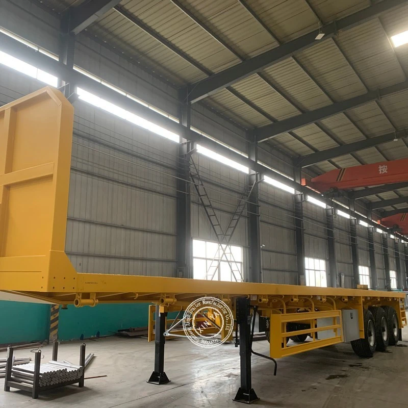 12/13m Flatbed Semi-trailer factory