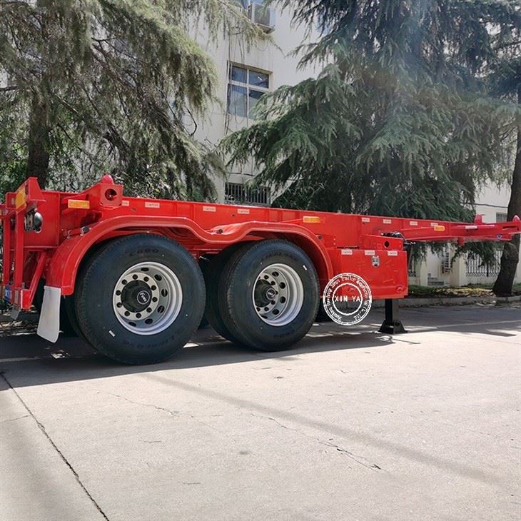 2 Axle 20ft Container Chassis Trailer suppliers