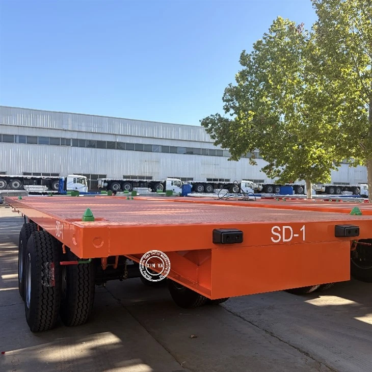 2 Axle 40ft Flatbed Semi Trailer