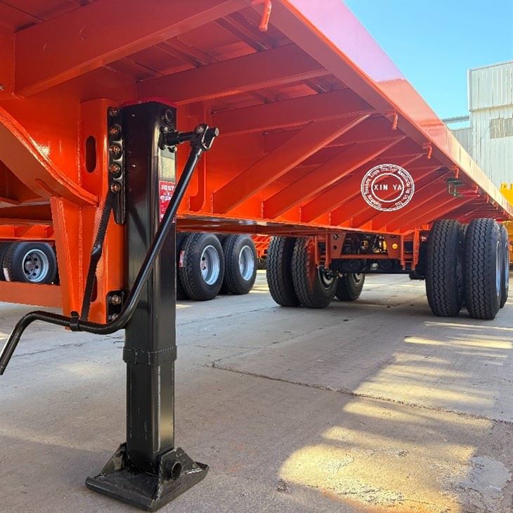 2 Axle 40ft Flatbed Semi Trailer factory