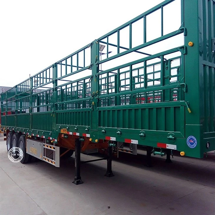 3 Axle Fence Semi Trailer factory