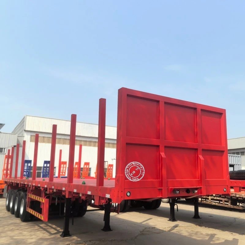 30/40ton Flatbed Semi-trailer suppliers