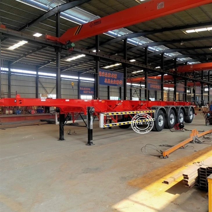 4 Axle Skeleton Semi Trailer suppliers