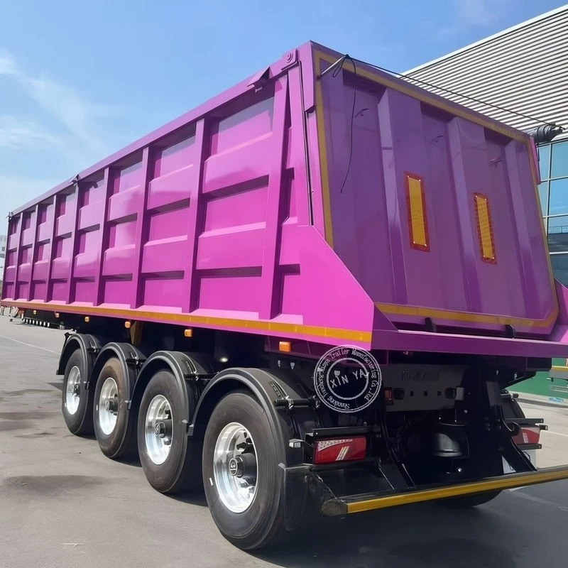 4 Axle Tipper Semi Trailer