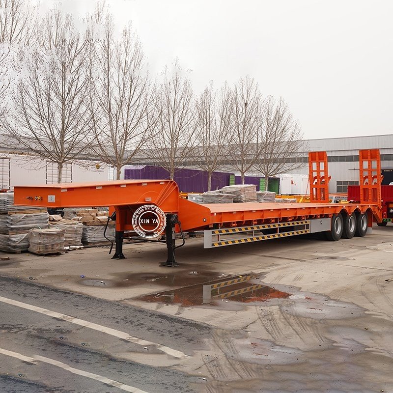 40/60 Ton Low Flatbed Semi-trailer best