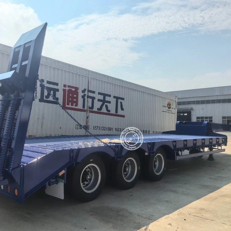 60 Ton Lowbed Semi-trailer factory