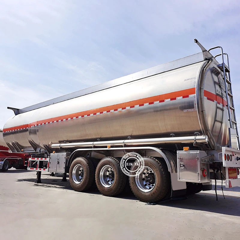 Aliminum Alloy Oil Tanker Trailer