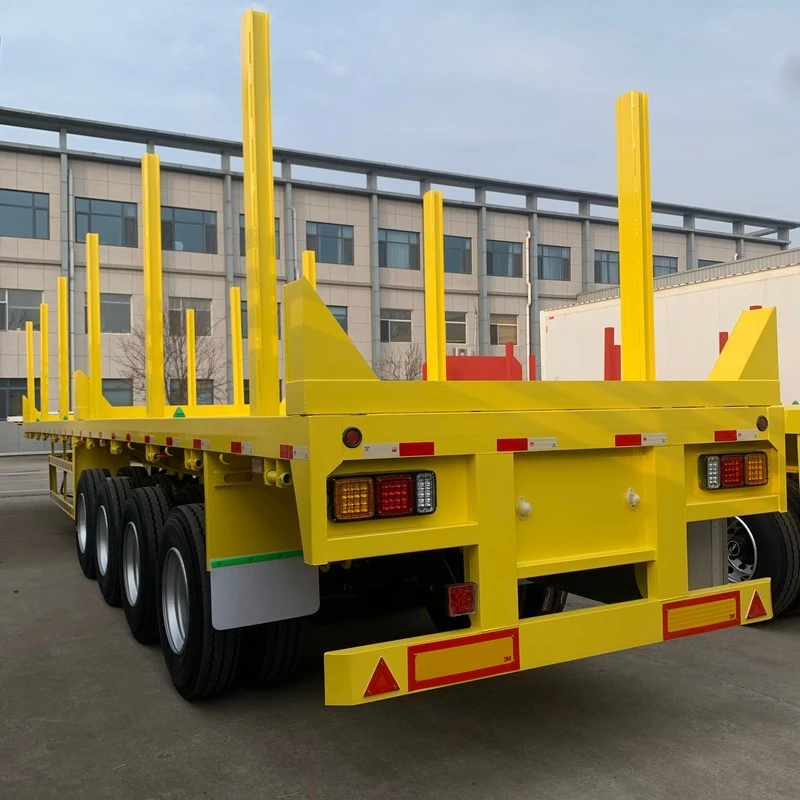 Cargo Flatbed Trailer factory