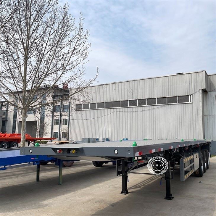 Cargo Hauling Flatbed Semi Trailer factory