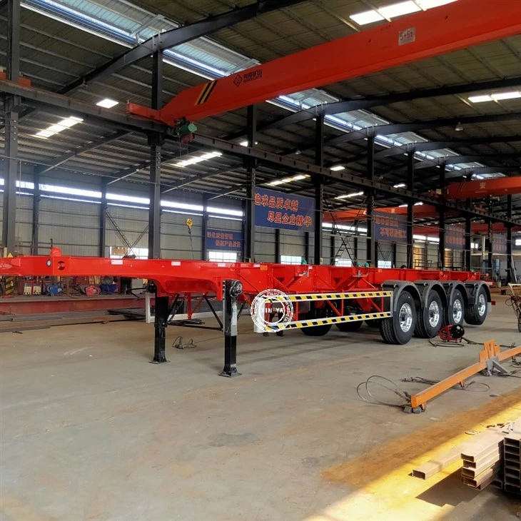 Container Haul Skeleton Trailer