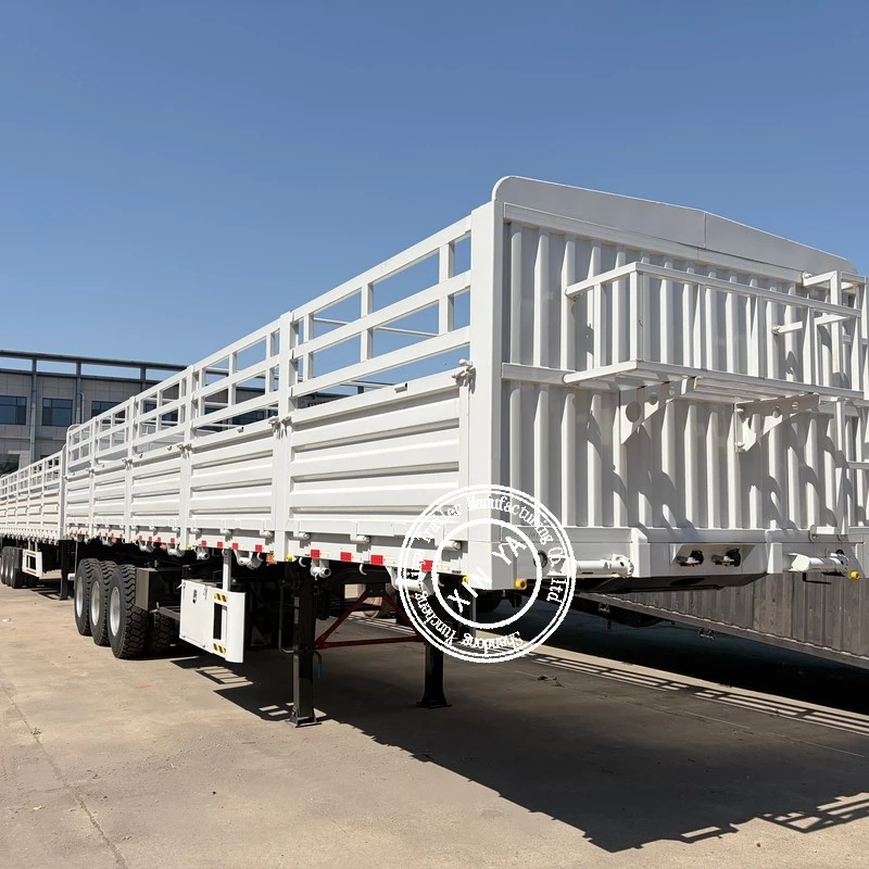 Fence Semi Cargo Trailer factory