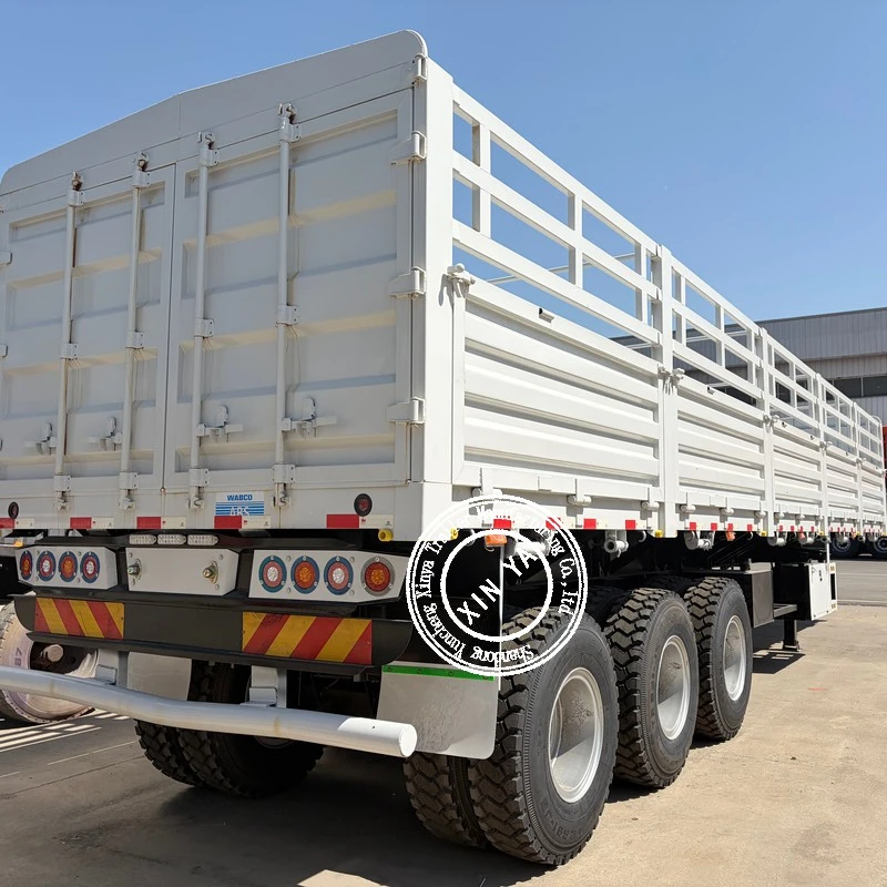 Fence Semi Cargo Trailer