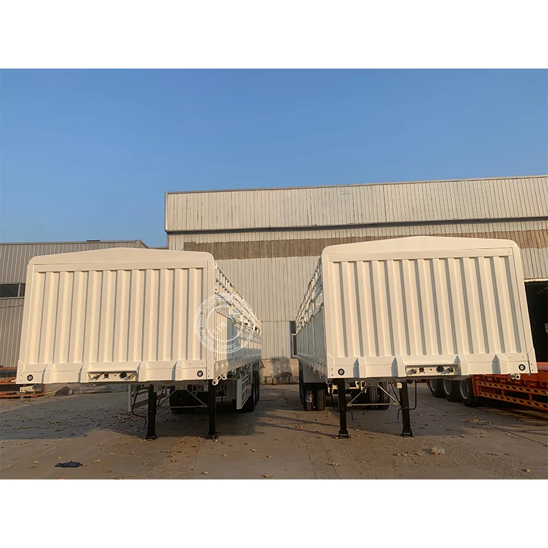 Fence Stake Semi Truck Trailer