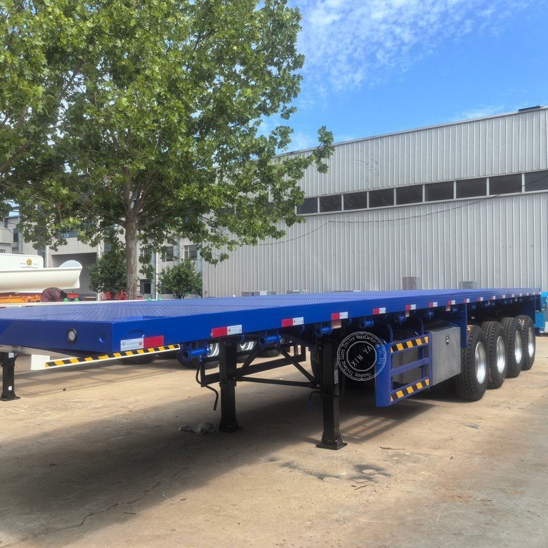 Flatbed Semi-trailer With Axle Lifting best