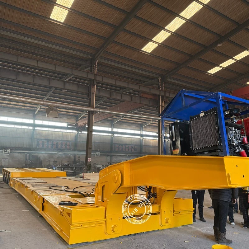 Gooseneck Detachable Lowbed Semi Trailer suppliers