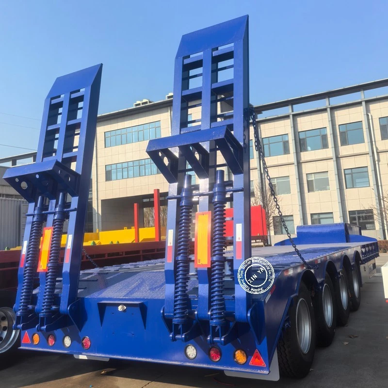 Gooseneck Low Loader Trailer factory