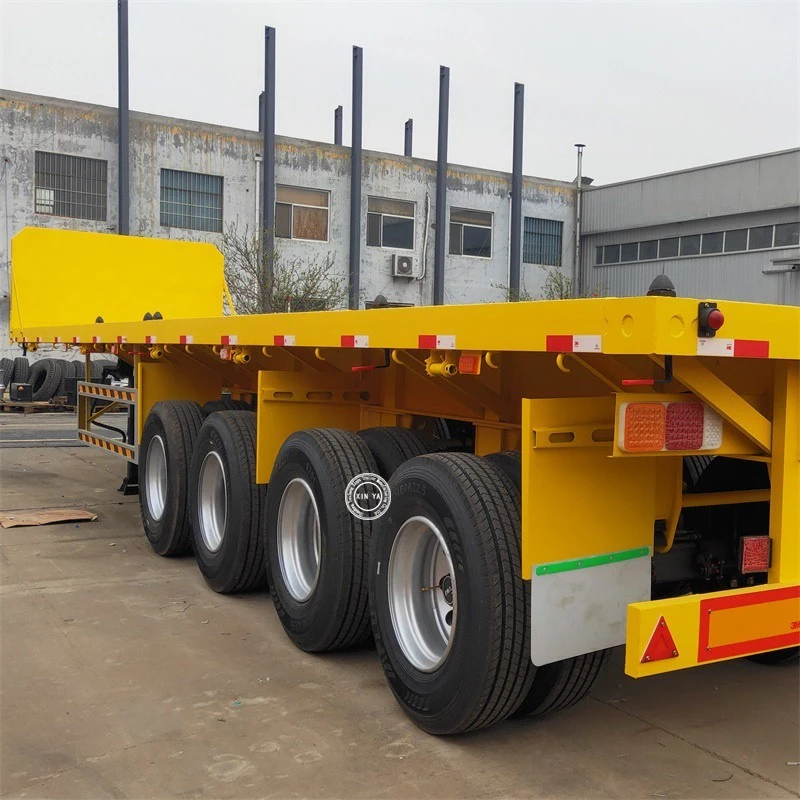 Heavy-duty Flatbed Semi-trailer factory