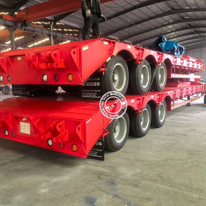 Heavy Duty Gooseneck Lowbed Semi Trailer best