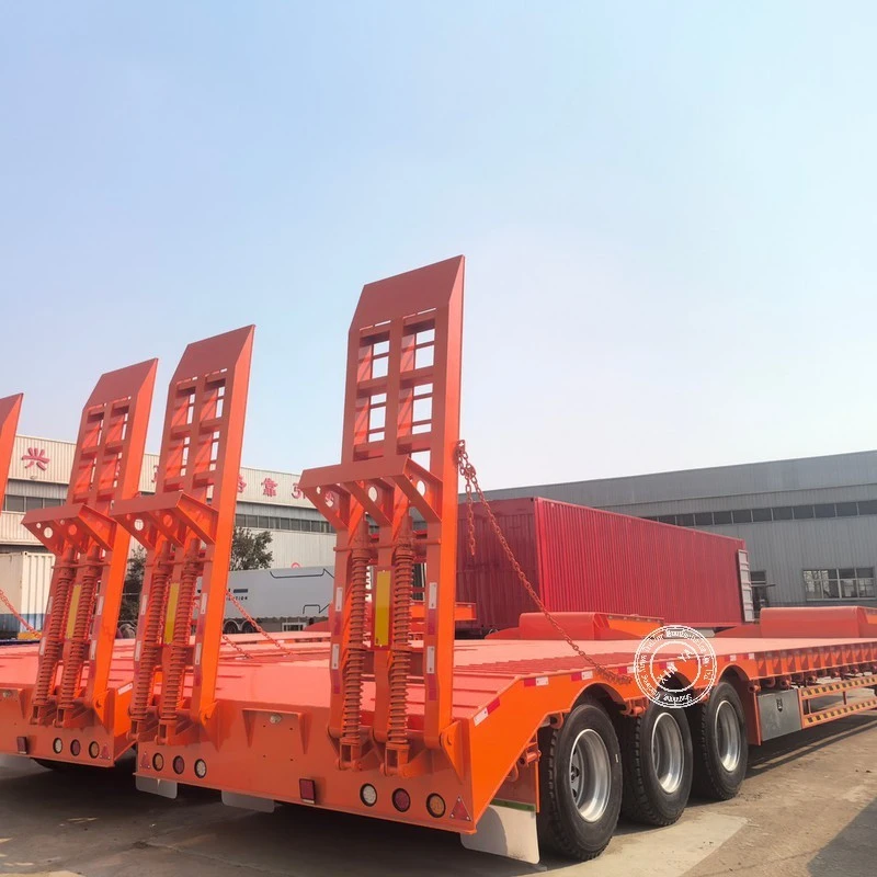 Heavy Duty Low Flatbed Semi-trailer best