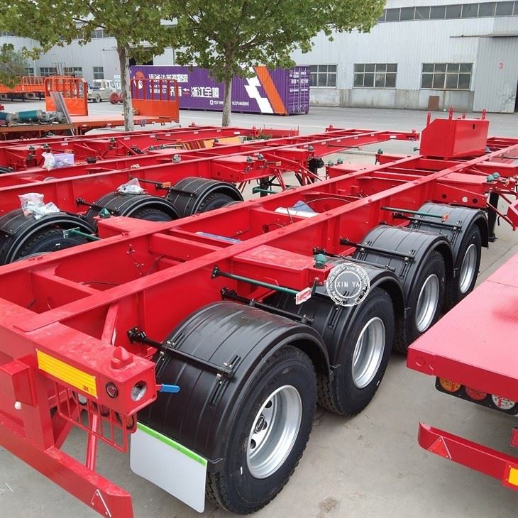 Heavy Duty Skeleton Semi Trailer factory