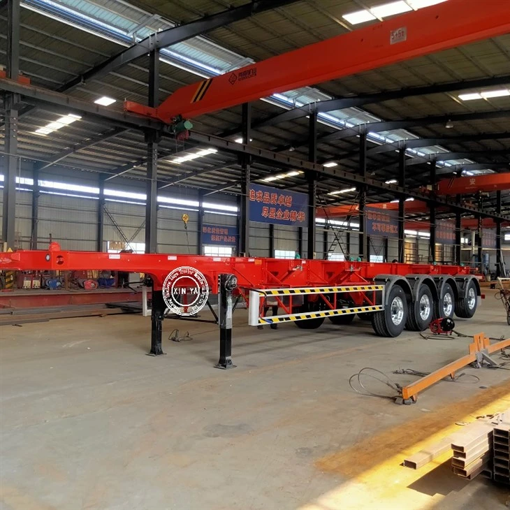 Heavy Duty Skeleton Semi Trailer