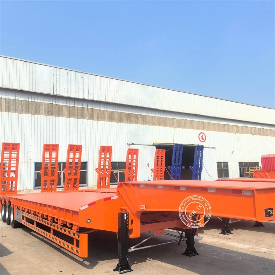 High Quality Low Flatbed Semi-trailer best