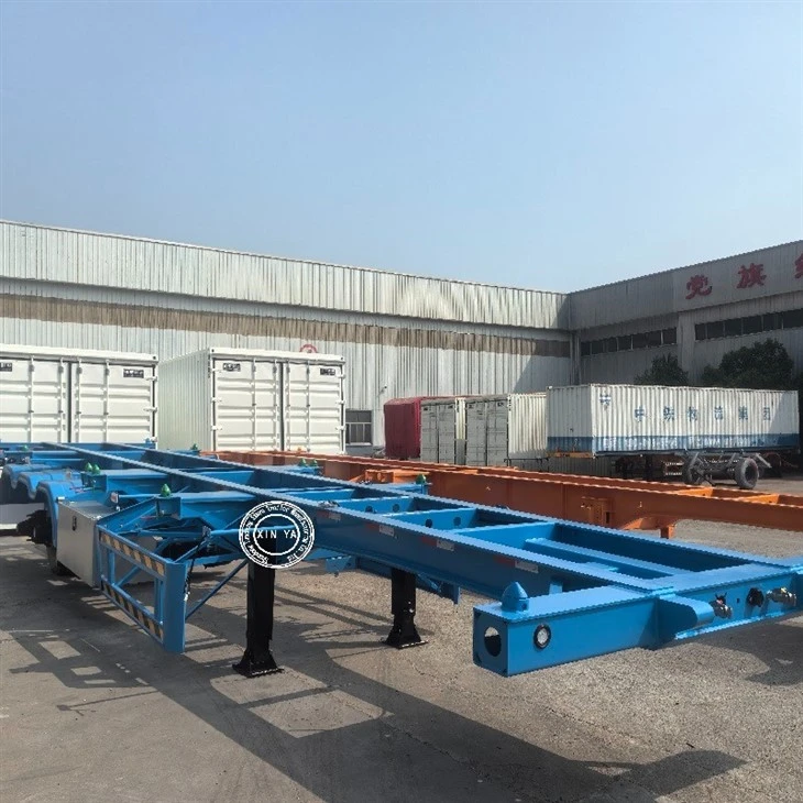 ISO Container Chassis Skeleton Trailer suppliers