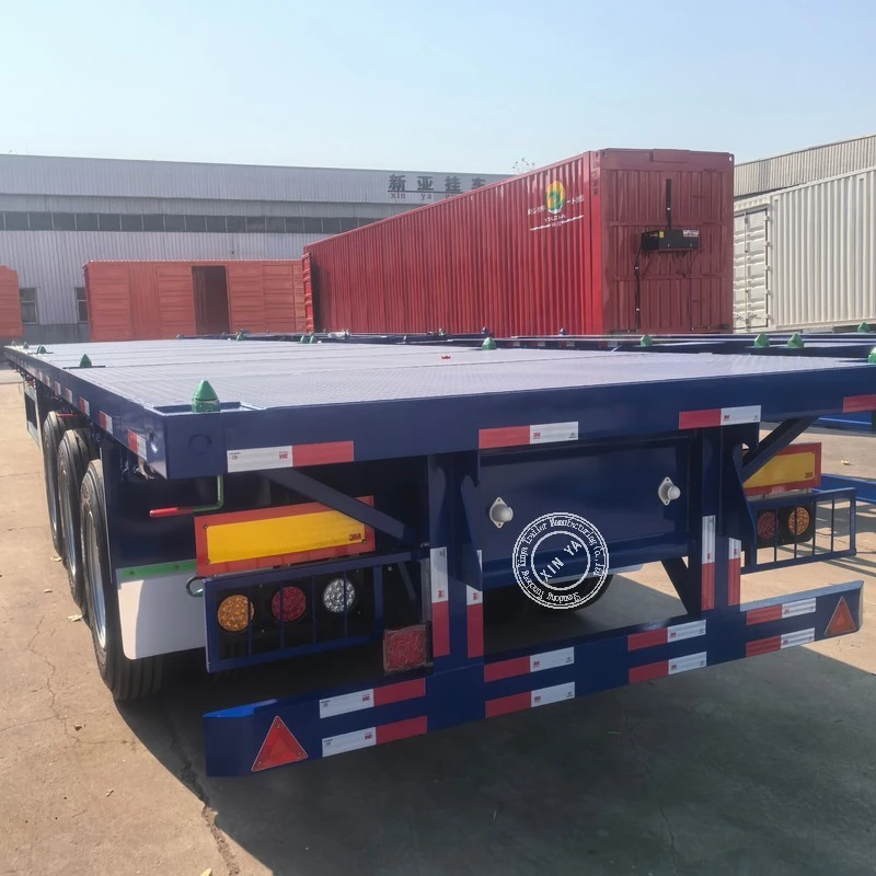 Light Flatbed Semi-trailer factory