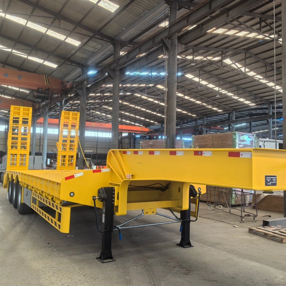 Low Bed Flatbed Trailer