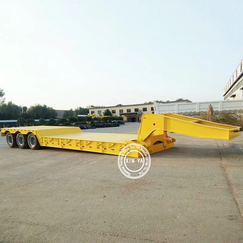 Lowboy Transport Semi Trailer suppliers