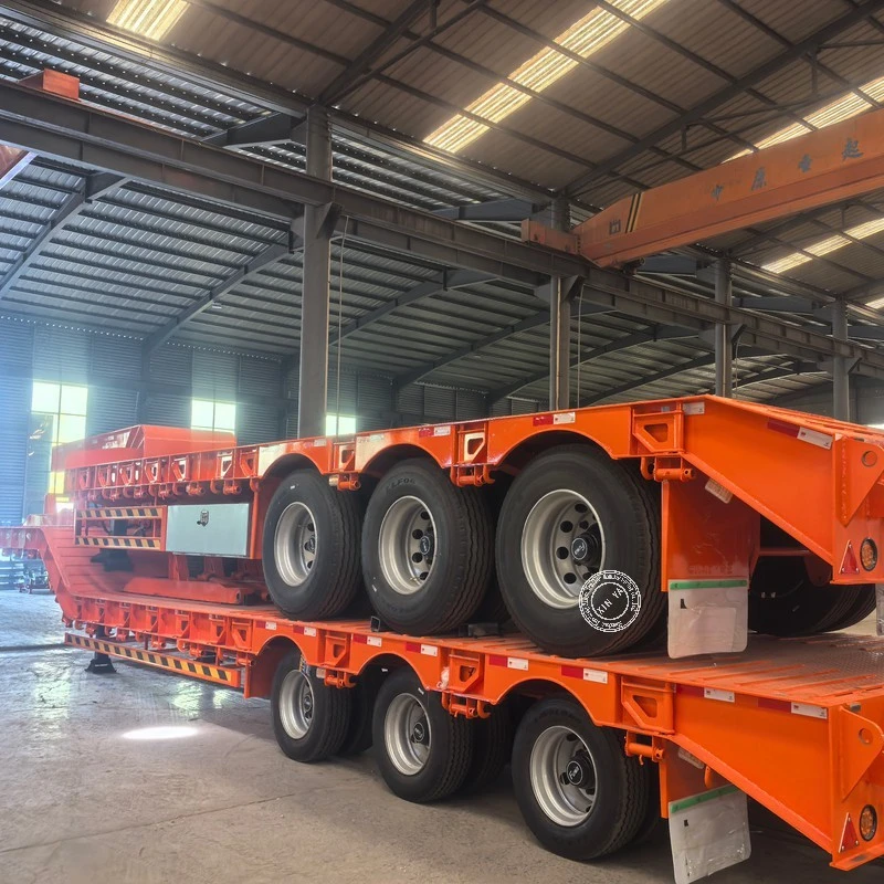 Lowboy Truck Semi Trailer suppliers