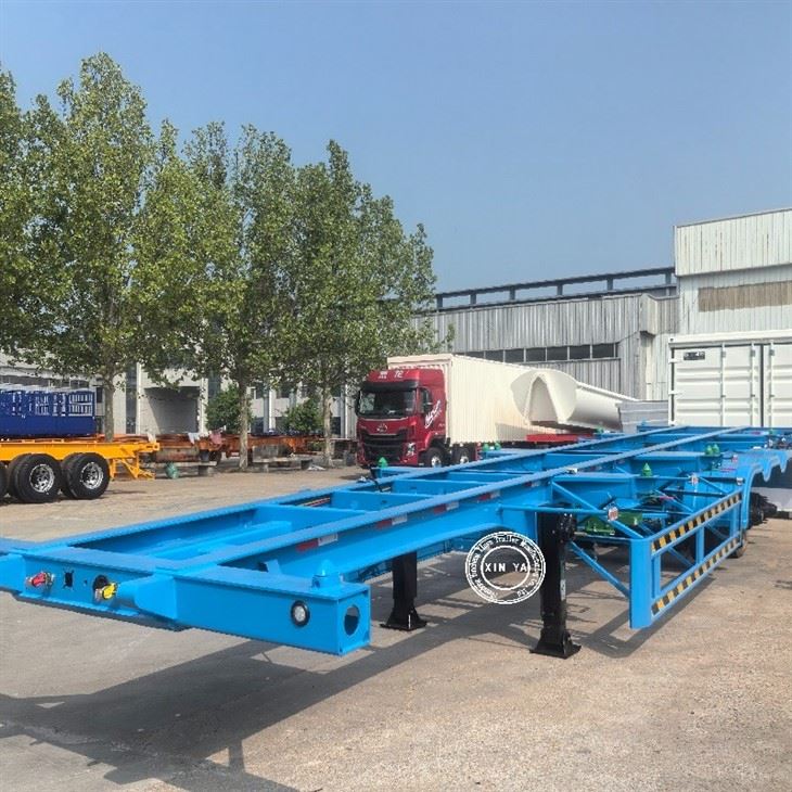Port Haulage Skeleton Semi Trailer factory
