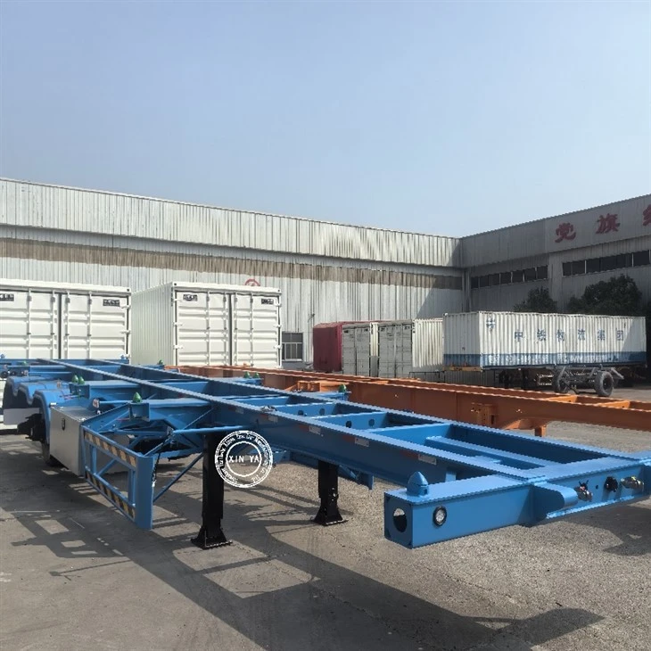 Port Haulage Skeleton Semi Trailer