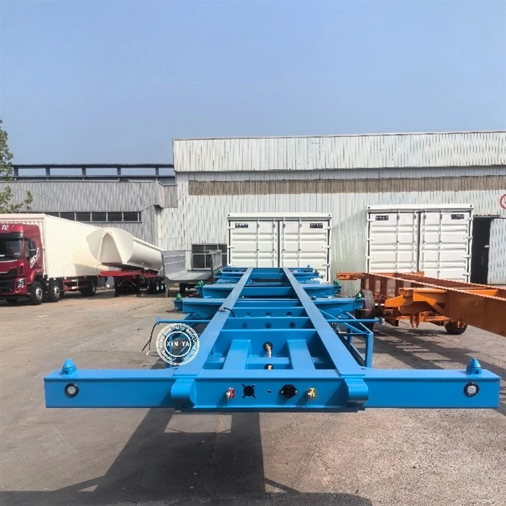 Port Haulage Skeleton Semi Trailer suppliers