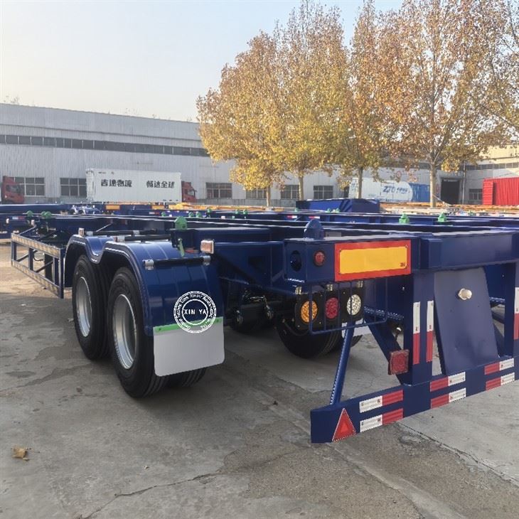 Port Skeleton Semi Trailer