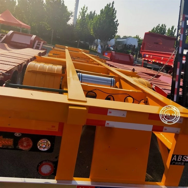 Shipping Yard Skeleton Trailer factory