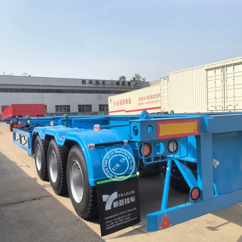 Skeletal Semi Trailer