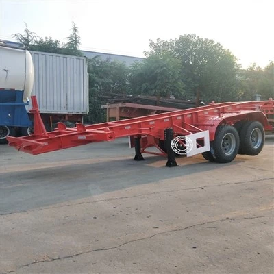 2 Axle 20ft Container Chassis Trailer
