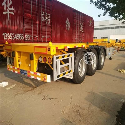 3 Axle Container Skeleton Semi Trailer