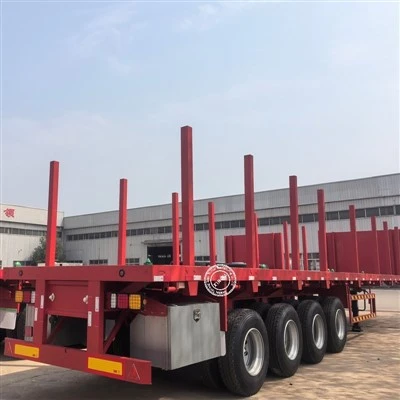 30/40ton Flatbed Semi-trailer