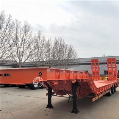 80 Ton Lowbed Semi-trailer