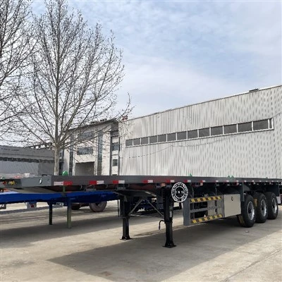 Cargo Hauling Flatbed Semi Trailer