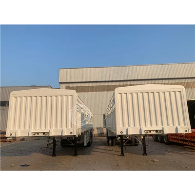 Fence Stake Semi Truck Trailer