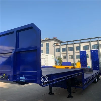Gooseneck Lowboy Semi-trailer