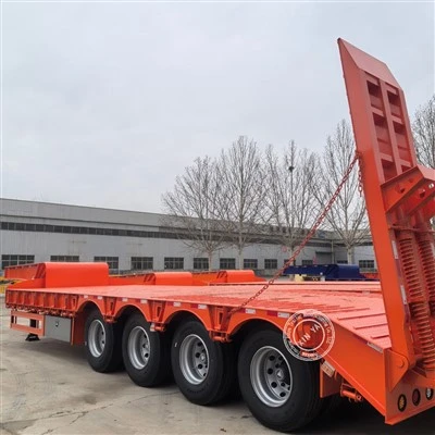 High Quality Low Flatbed Semi-trailer