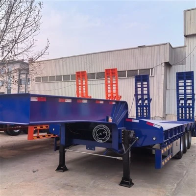 Low Bed Truck Trailer