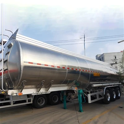 Stainless Steel Oil Tanker Traile