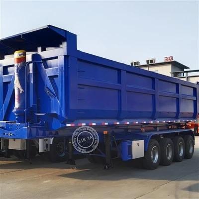U-shaped Rear Dump Semi-trailer
