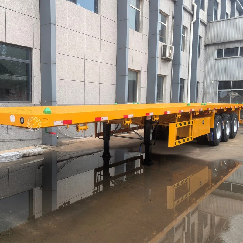 Tri Axle Flatdeck Semi-trailer