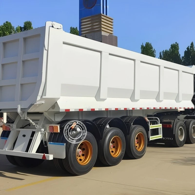 Tri Axle Tipper Semi Trailer